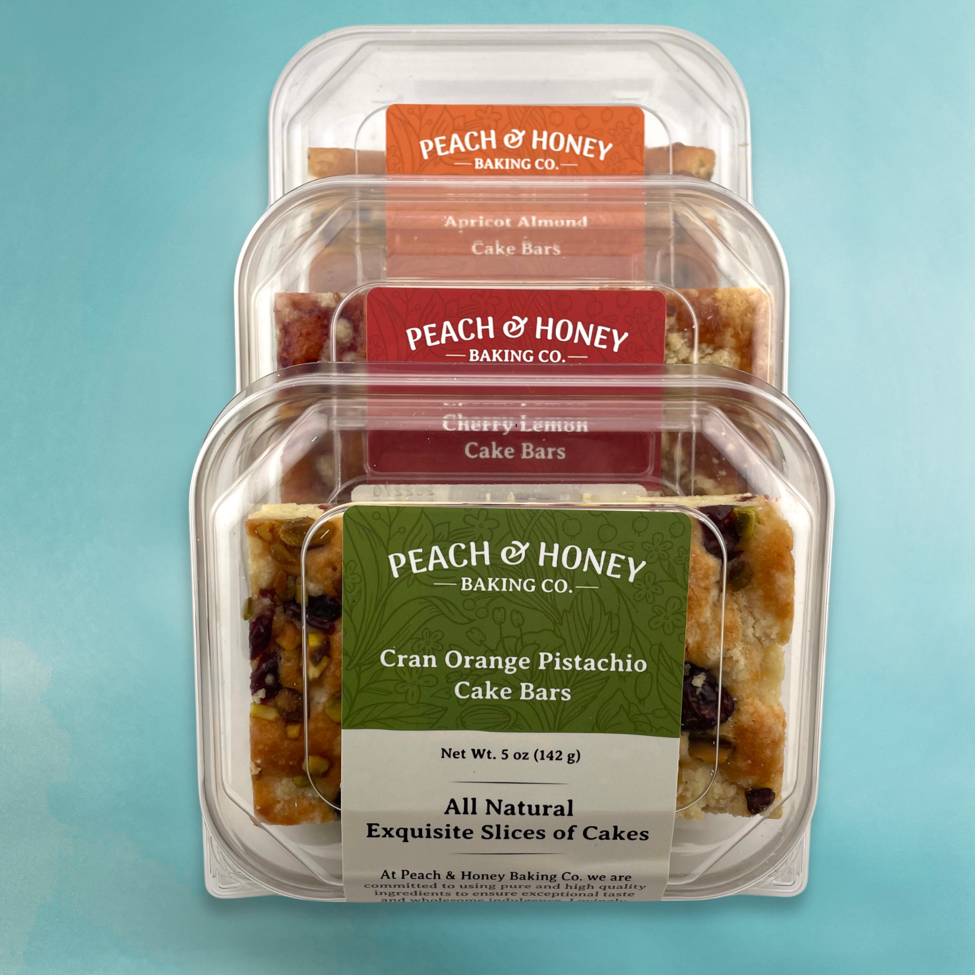 Fruity Cake Bars Variety Pack (12 bars)