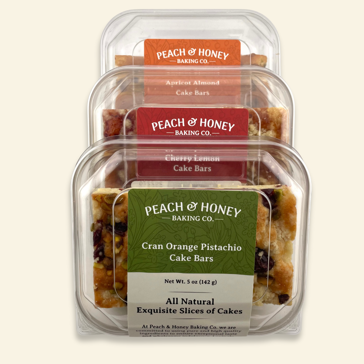 Fruity Cake Bars Variety Pack (12 bars)