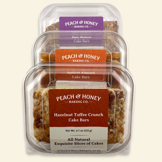 Nutty Cake Bars Variety Pack (12 bars)