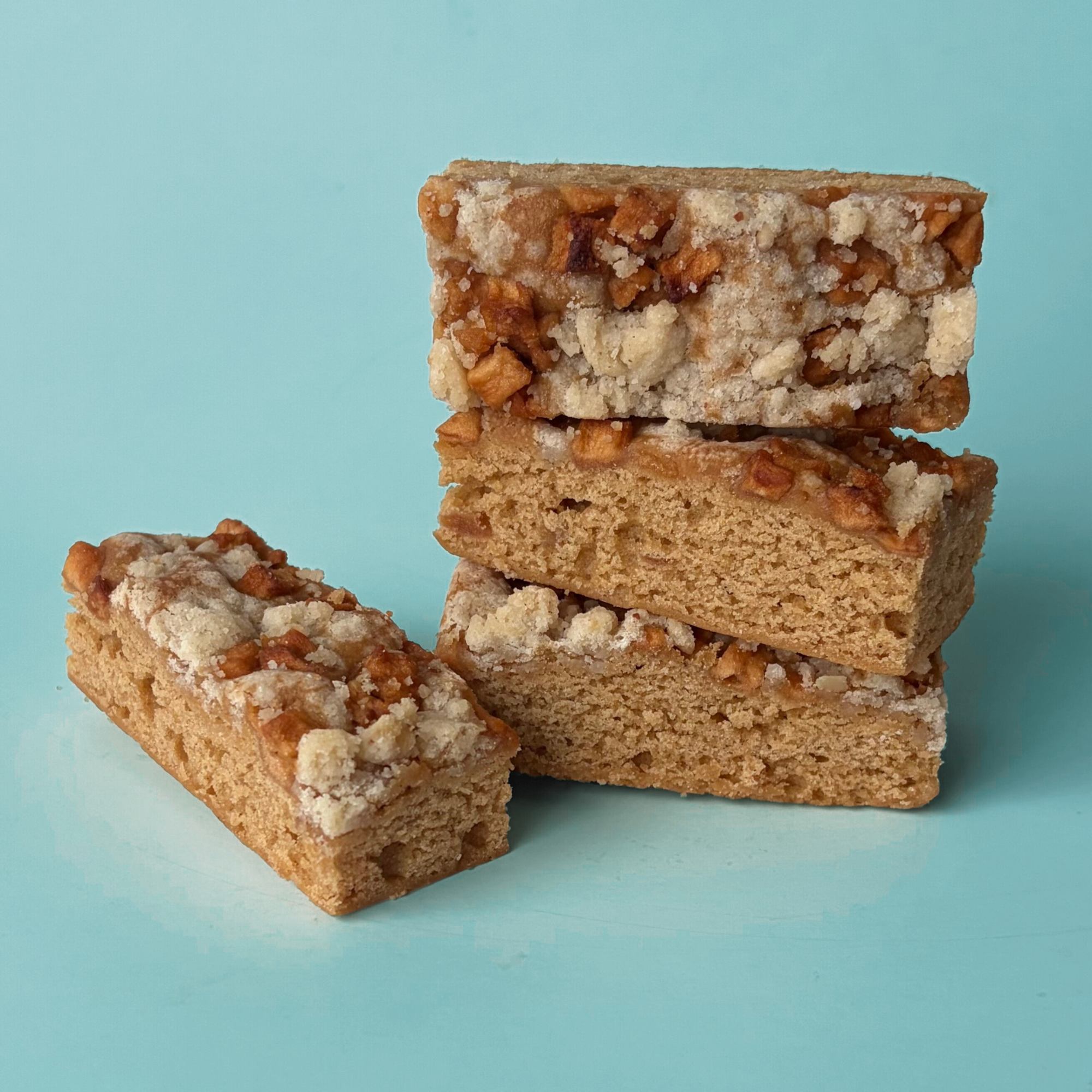 Apple Maple Pecan Cake Bars