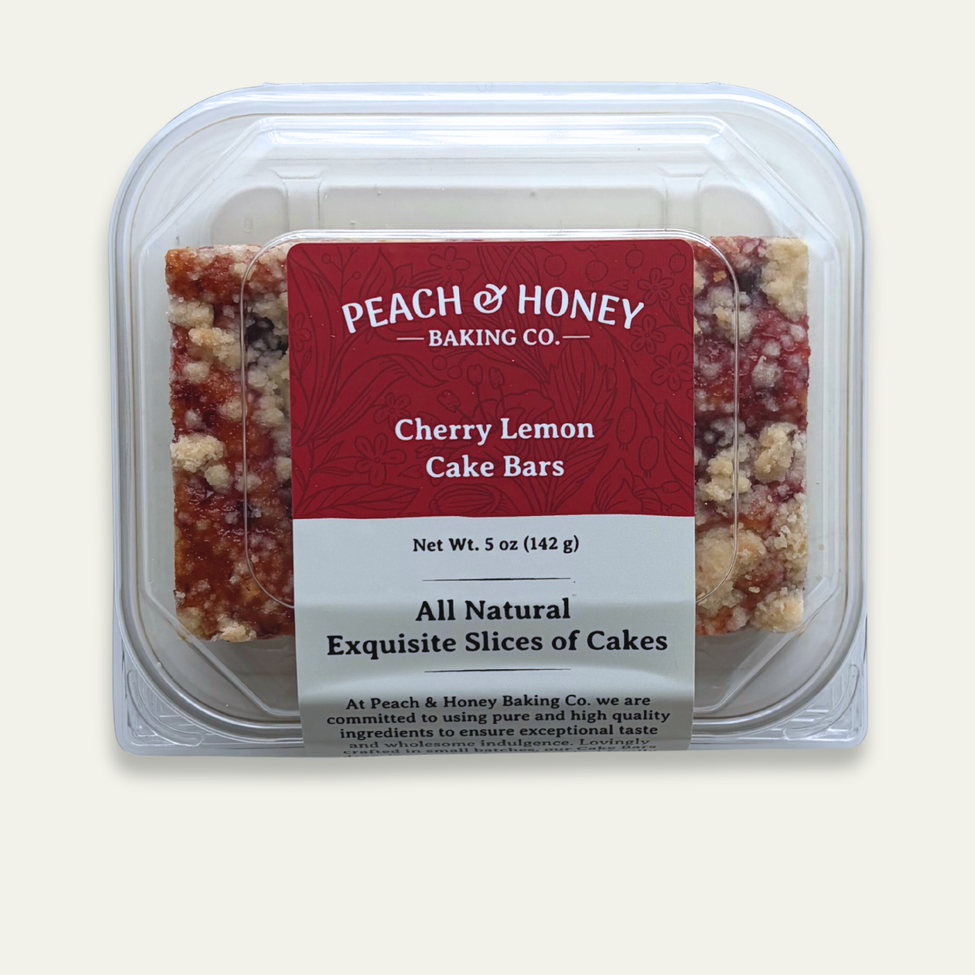 Cherry Lemon Cake Bars