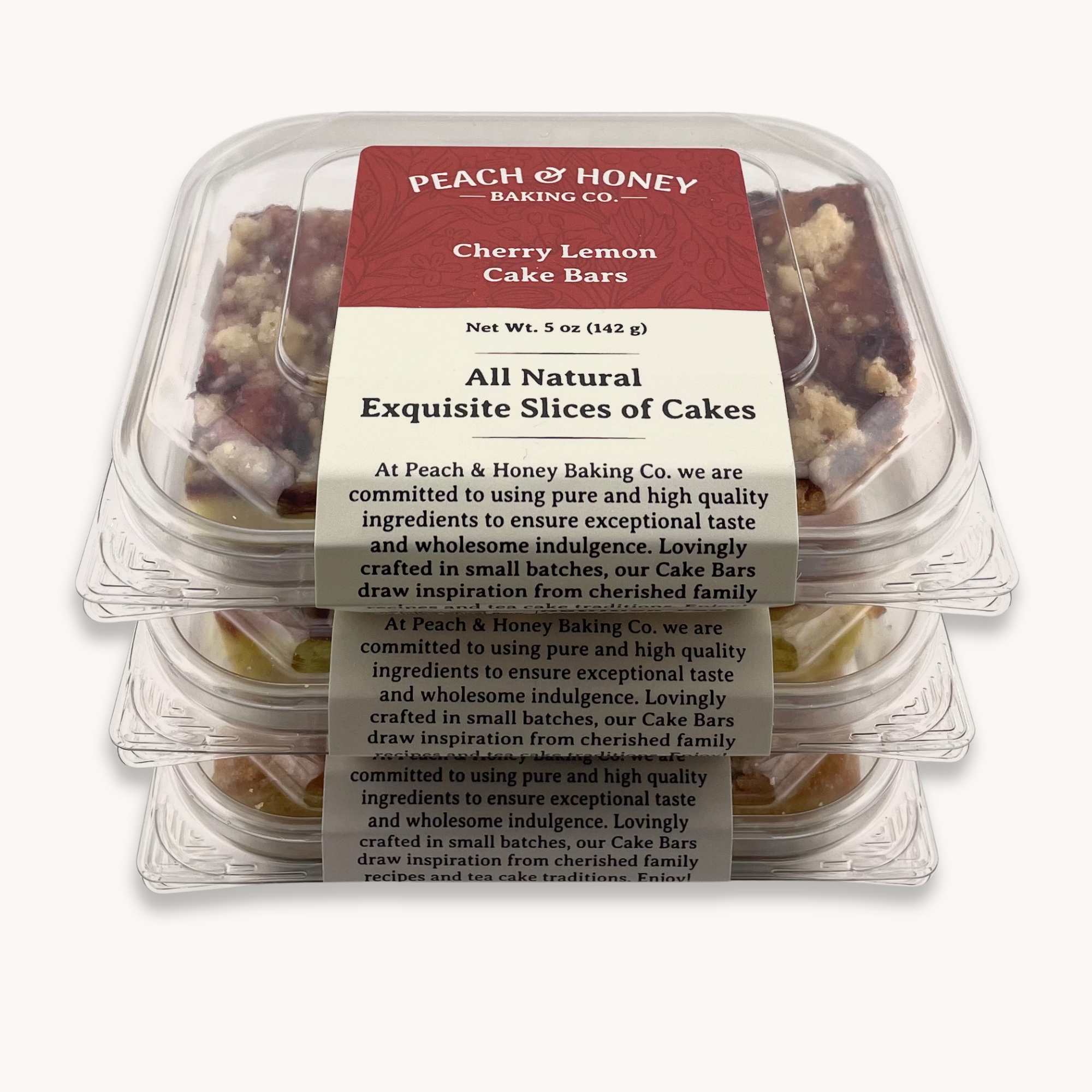 Cherry Lemon Cake Bars