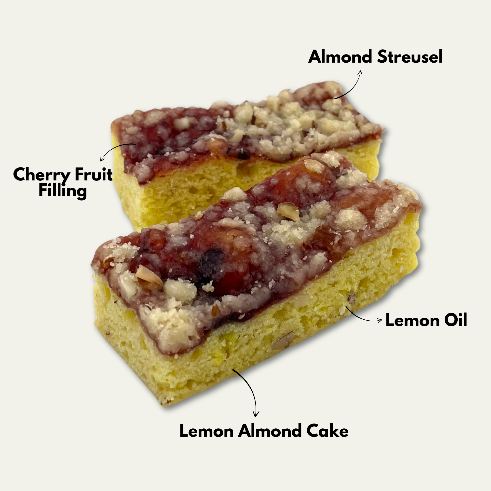 Cherry Lemon Cake Bars