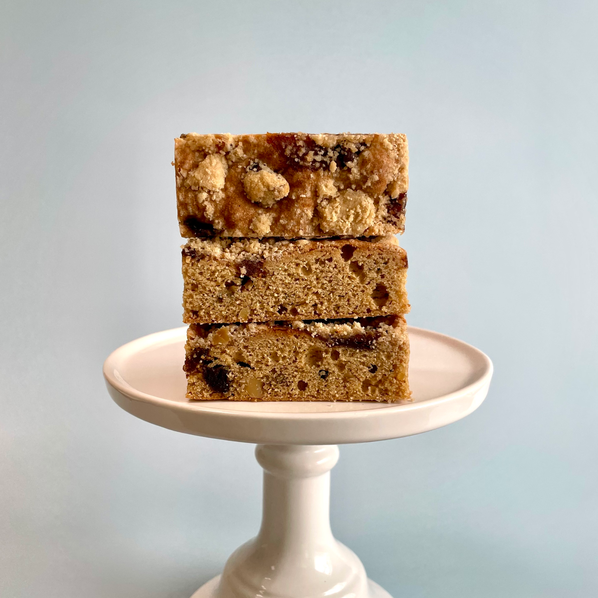 Date Walnut Cake Bars