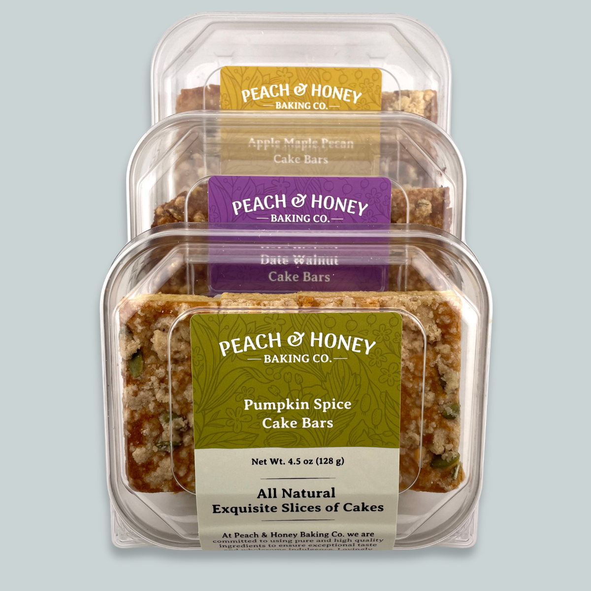 Fall Cake Bars Variety Pack (12 bars)