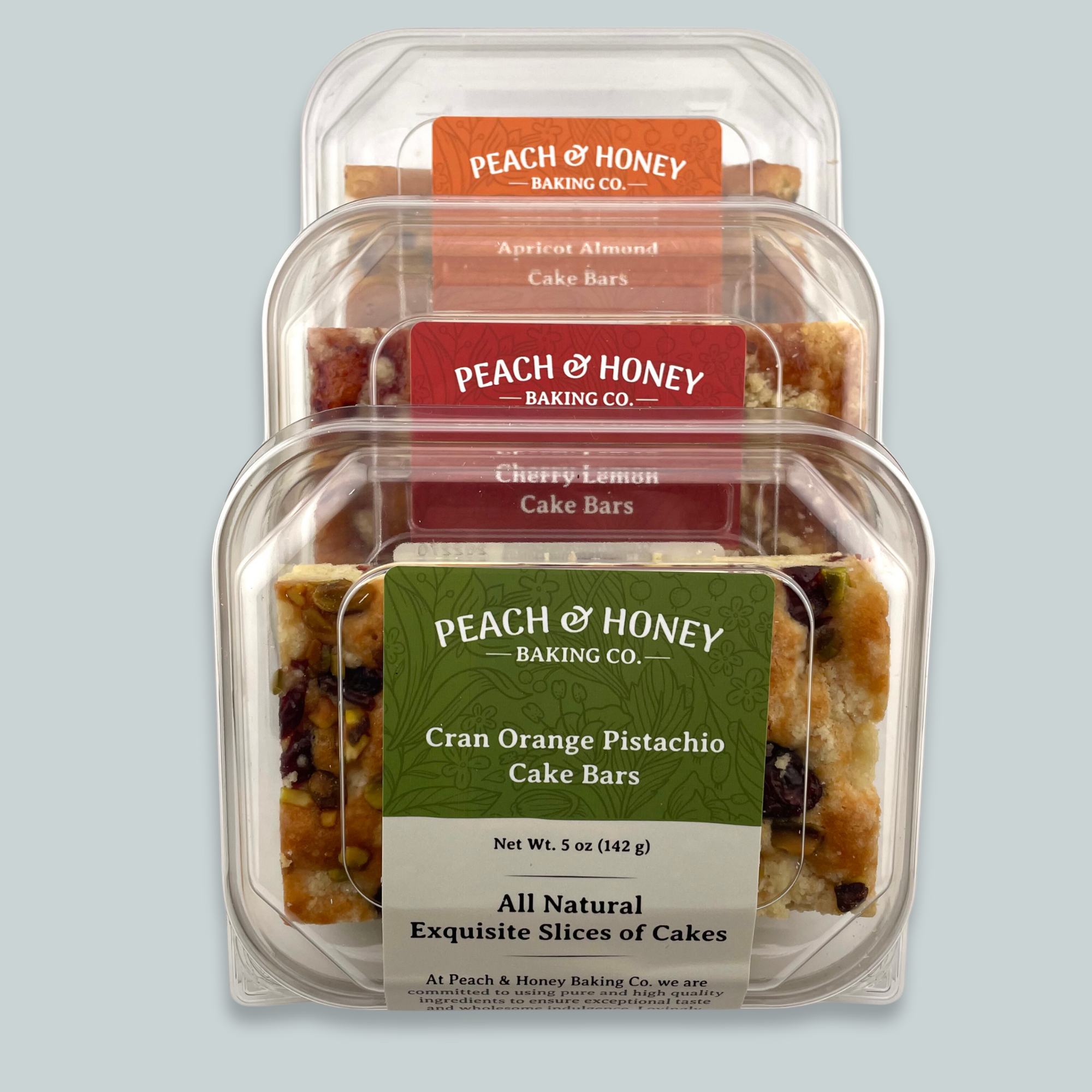 Fruity Cake Bars Variety Pack (12 bars)