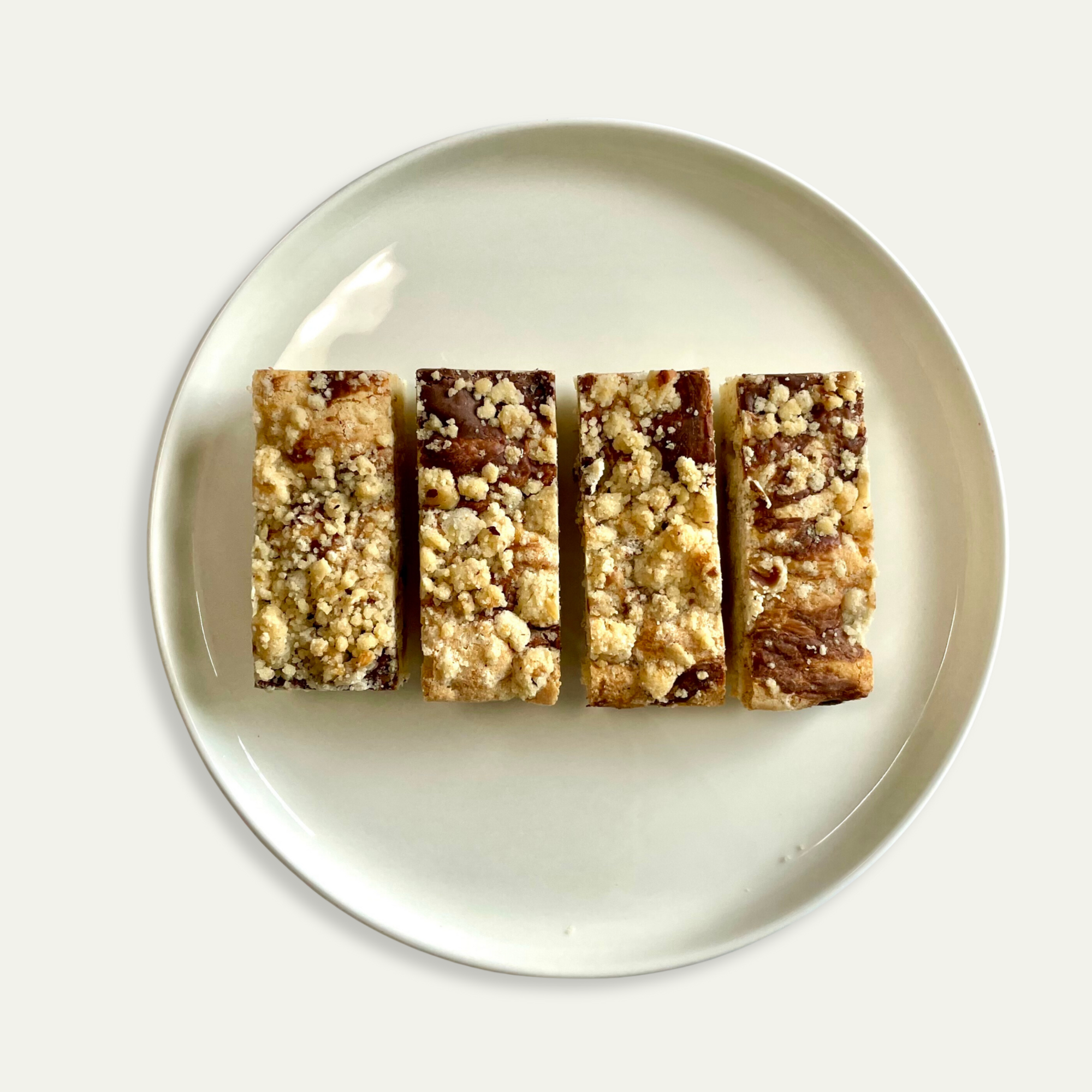 Hazelnut Toffee Crunch Cake Bars