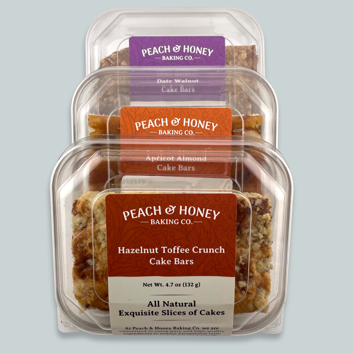 Nutty Cake Bars Variety Pack (12 bars)
