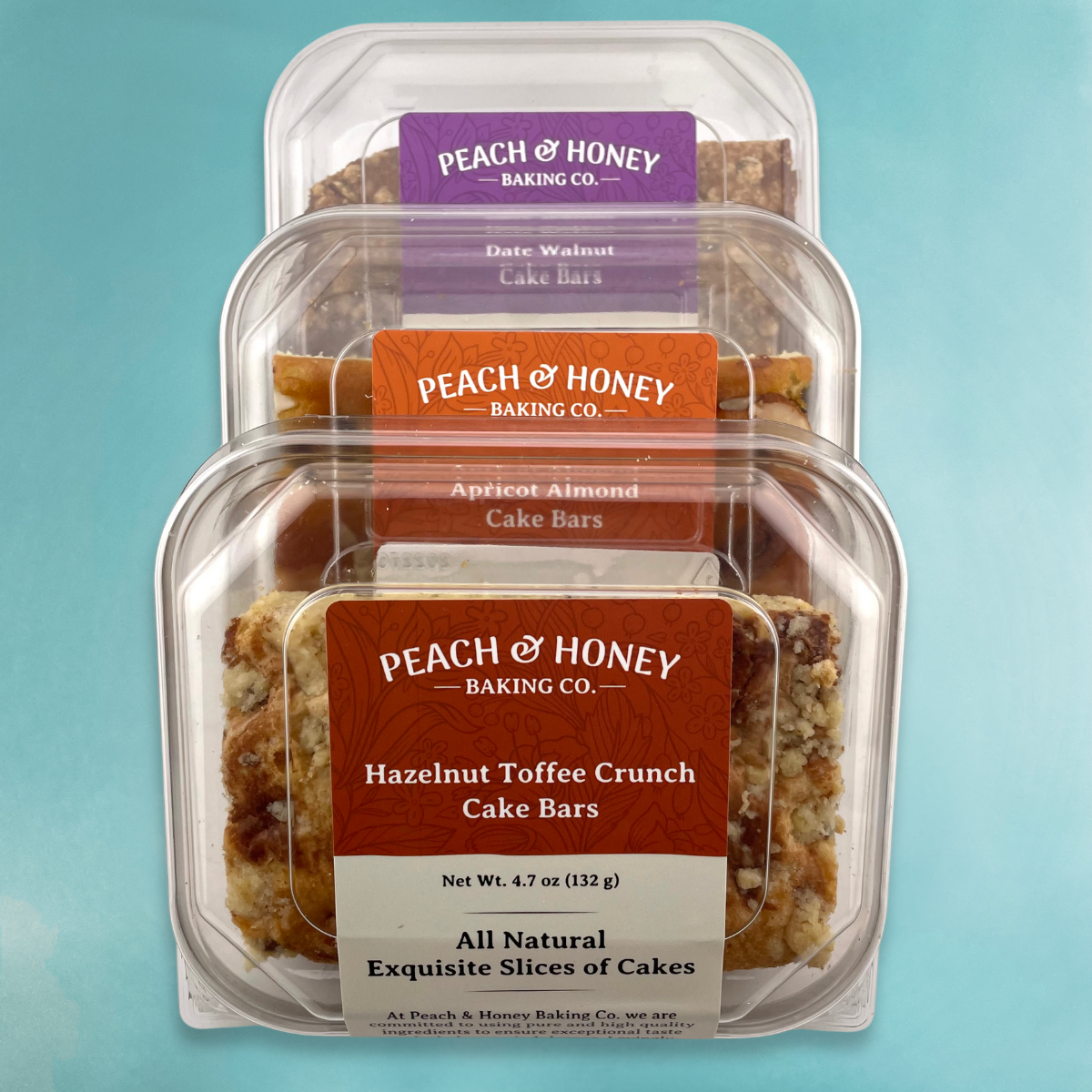 Nutty Cake Bars Variety Pack (12 bars)
