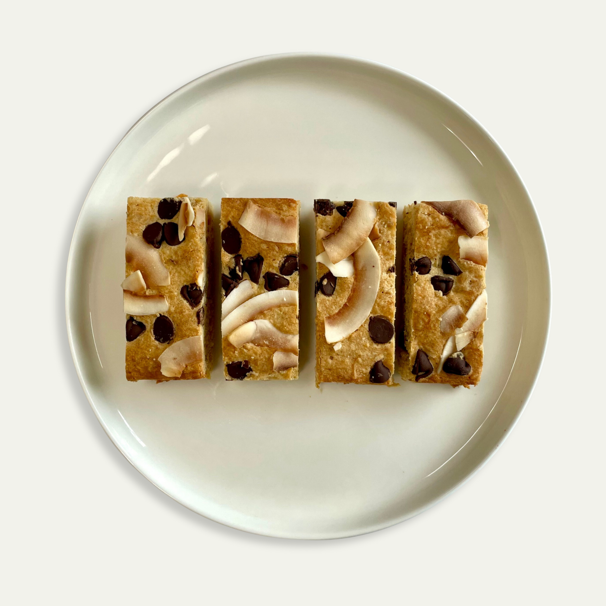 Oat Coconut Chocolate Cake Bars