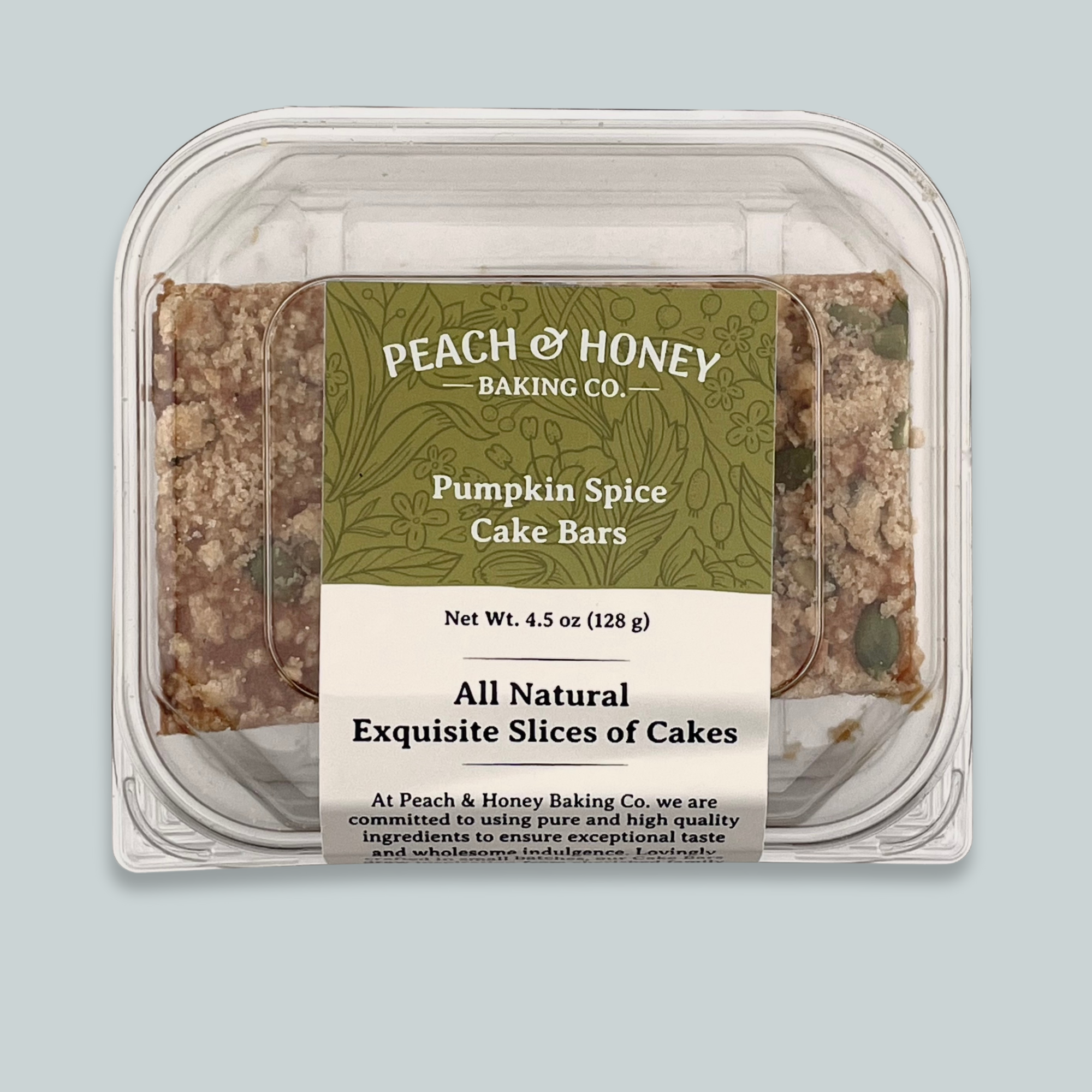 Pumpkin Spice Cake Bars (4 bars)